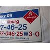 Image 3 : Husky oil sign metal - 24x12