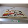 Image 2 : Dyson oil synergyn sign (plastic) - 17x11 (double sided)