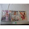 Image 1 : (3) 1976 Playboy magazines
