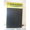 Image 5 : Hard Board double sided Beaver Lumber advertising chalkboard - 24x38