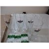 Image 2 : Heineken Display 19" tree topper (4) glass with misc