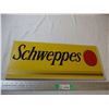 Image 1 : Schweppes original rack sign - 1970's - 24x10