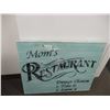Image 1 : Mom's restaurant wooden sign - 30x24