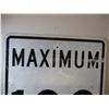 Image 2 : Max 100 Road sign - aluminum, 23.5x29.5
