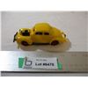 Image 1 : Vintage Slot Car - 5" long (yellow)