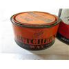 Image 2 : 3 star imperial motor oil tin, butchers wax tin