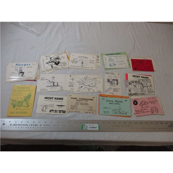 Ham radio cards
