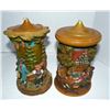 Image 2 : Lge Vtg Gunter Kerzen GMBH Hand Made German Candle Pair