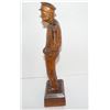 Image 3 : Wood Carving Signed Ferdinand Boucher Police Officer