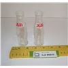 Image 1 : Glass Pepsi Salt & Pepper Shakers - Taiwan