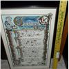 Image 8 : Growing Old - L.S. Bowman Artist Calligraphy Old English L.S. Bowman Artist 24" x 16" Metal Frame