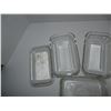 Image 3 : Pair of Clear Glass Butter Dishes - France