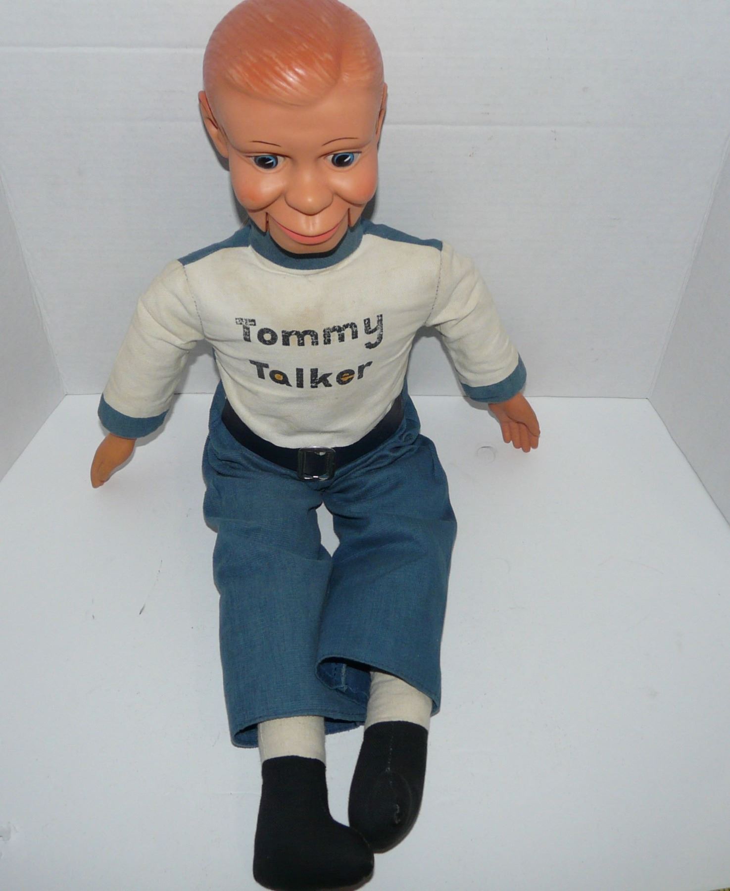 Tommy Talker Doll Ventriloquist Dummy Bodnarus Auctioneering