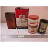 Image 1 : Oil + Tobacco tins (stock dip disinfectant)