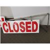 Image 2 : *Open/Closed steel sign - 36" total width