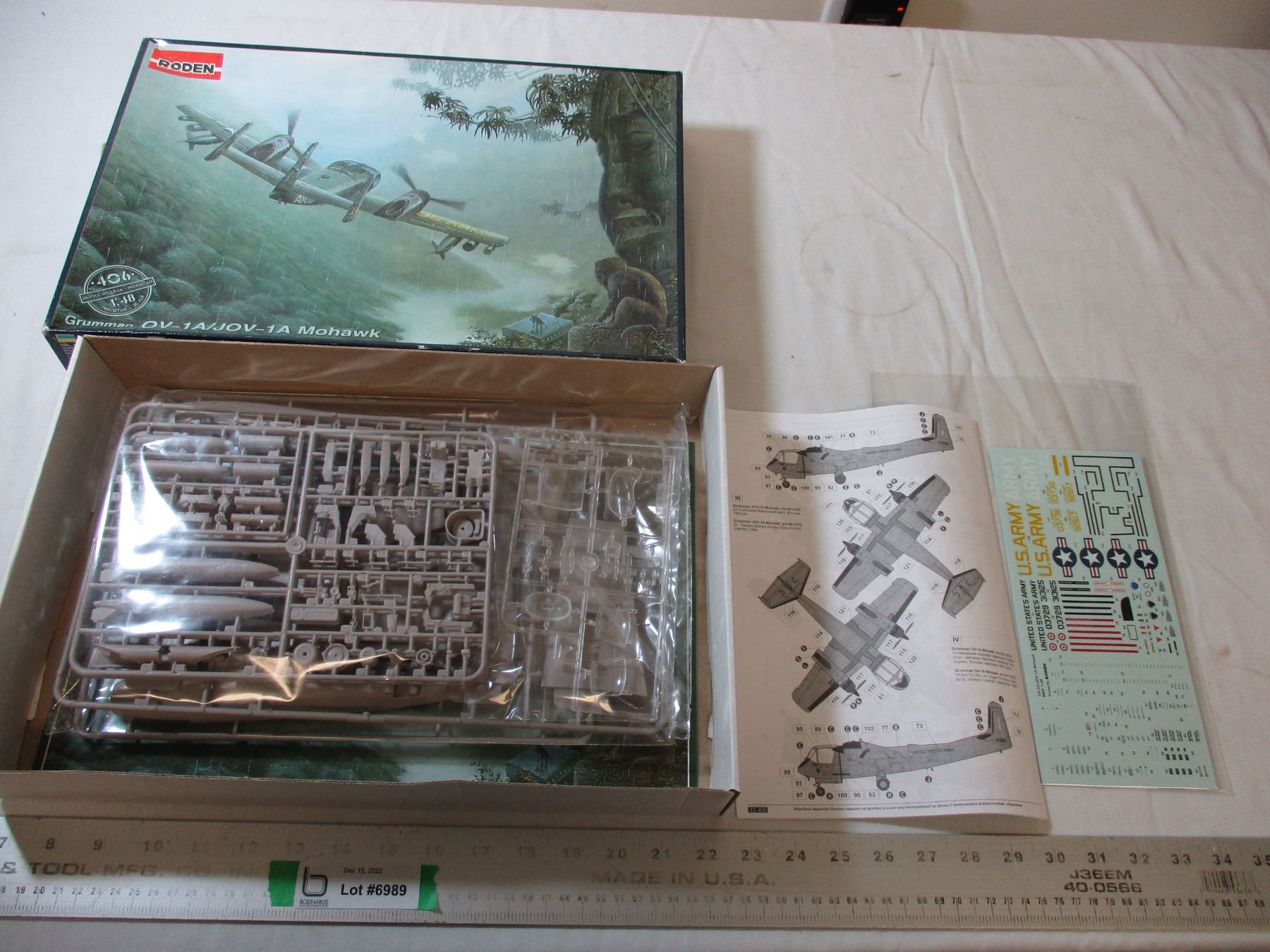 Mohawk Roden Roden 1:48 US Army Mohawk model kit