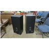 Image 3 : 2 Large Speakers - 15x15x34H"