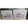 Image 1 : 2 Framed Paintings - 28x22H"