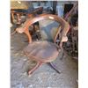 Image 1 : Oak Swivel Chair- Needs some repair