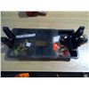 Image 2 : Gunsmith/Cleaning stand case with some supplies