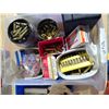 Image 3 : Various calibre rifle/pistol/shotgun brass/hulls in plastic tub