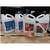 Image 1 : 2x Plumbing anti-freeze + 2x Kerosene + Premium 2 cycle lubricant + funnel