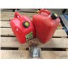 Image 1 : 2 gas cans (1=2.5 gal. & 1= 1 litre) + Radial tire repair kit