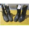 Image 1 : 2 Pairs of Leather Boots - Size 12