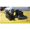 Image 2 : 2 Pairs of Men's Work Boots - Size 12 & Steel Toe Size 11 1/2