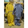 Image 6 : 2 Pairs of Coveralls - Blue Size 50LN, Yellow Size 52T