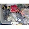 Image 4 : Plastic tub of misc supplies