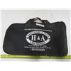 Image 2 : Auto emergency bag with accessories (includes flashlight, booster cables, etc.)