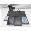 Image 1 : HIP Street keyboard + 60gb Samsung internal HD+ Samsung speaker 2 Koba Tablets + 1 blackberry +