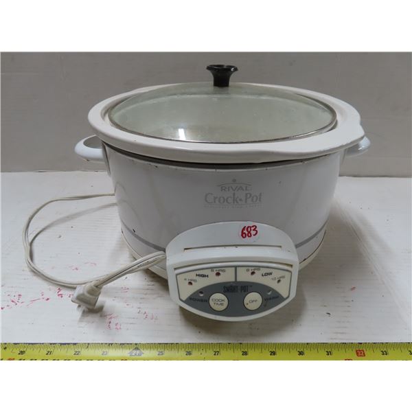 Rival Crock Pot Smart Pot Schmalz Auctions Rival Crock Pot Smart Pot Schmalz Auctions