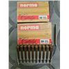 Image 1 : 308 NORMA MAGNUM AMMO - 40 ROUNDS, 180 GRAIN (PAL REQUIRED, NO SHIPPING)