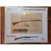 Image 1 : 1960's 14" X 17" Remington 150th anniversary cardboard advertising - Easel back