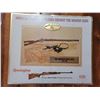 Image 1 : 1960's 14" X 17" Remington 150th anniversary cardboard advertising - Easel back