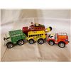 Image 1 : 3 Friction toys & toy fire truck