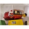 Image 2 : 3 Friction toys & toy fire truck