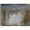 Image 2 : Lot of Assorted Plastic storage containers + Chinese Silk + 3 White metal brackets