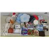 Image 1 : Lot of Kitchen Supplies + Assortment of CD's