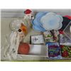 Image 3 : Lot of Kitchen Supplies + Assortment of CD's