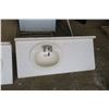 Image 3 : 2 Bathroom Counter Tops & Sinks - 31 1/2" x 23" & 41 1/2" x 23"