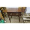 Image 1 : Side Table - 22"W x 18.5"D x 24"H - Back Legs are Loose