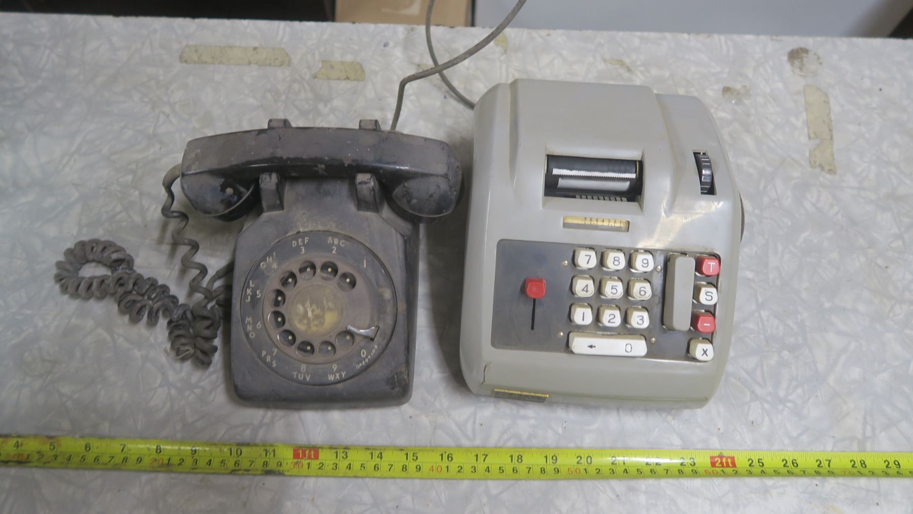 Rotary Phone and Adding Machine - Schmalz Auctions