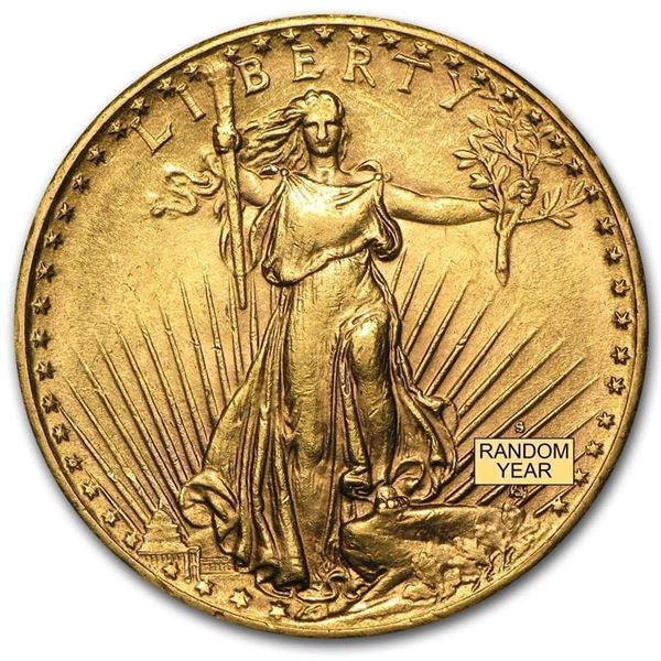 $20 Gold Saint Gaudens Double Eagle BU