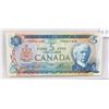 Image 1 : #106 CANADIAN 1972 FIVE DOLLARS $5 BANK OF