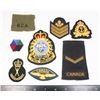 Image 1 : #240 LOT OF 8 CANADIAN MILITARY INSIGNIA ASSORTED