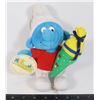 Image 1 : #483 VINTAGE SMURF PLUSH W/ ORIGINAL TAG