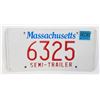 Image 1 : #876 MASSACHUSETTES SEMI-TRAILER 6325 1993 AMERICA